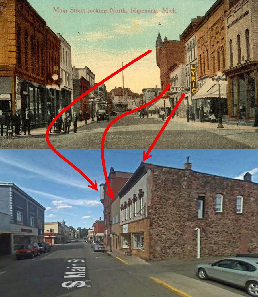 Lyric Theatre - Comparison Of Then Vs Now (newer photo)